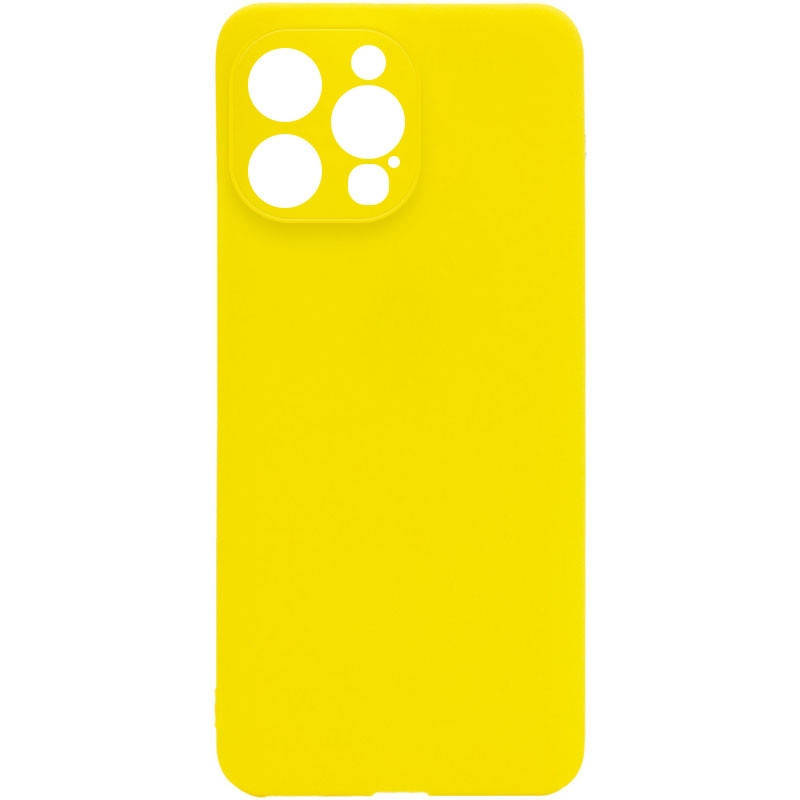 

Силиконовый чехол Candy для Apple iPhone 13 Pro Max (6.7"), Желтый