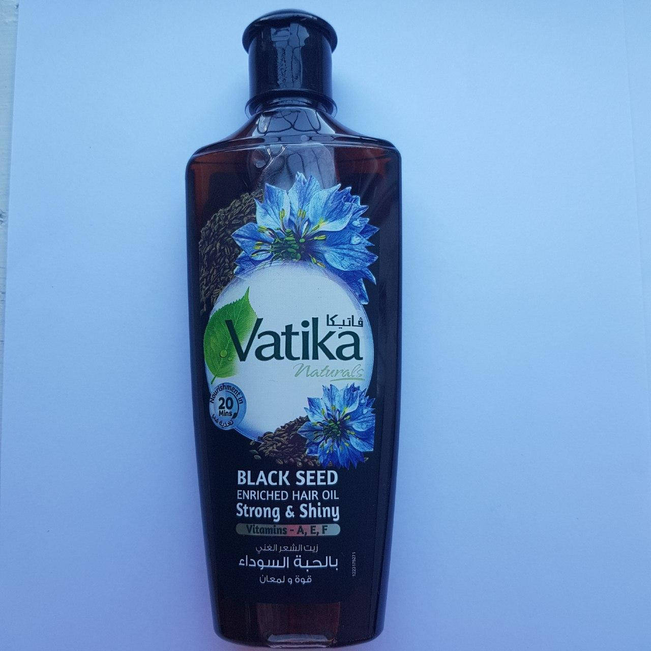 

Масло для волос обогащенное Черным тмином Dabur Vatika 200мл