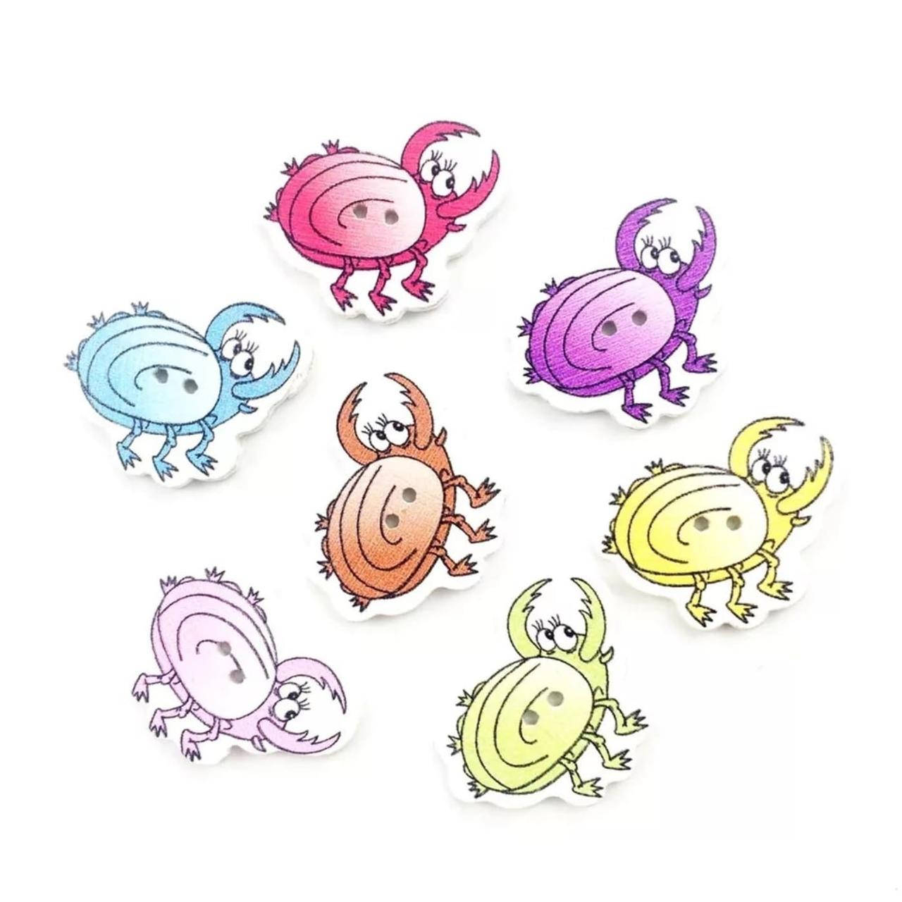 

Пуговицы дерево светлые 30мм