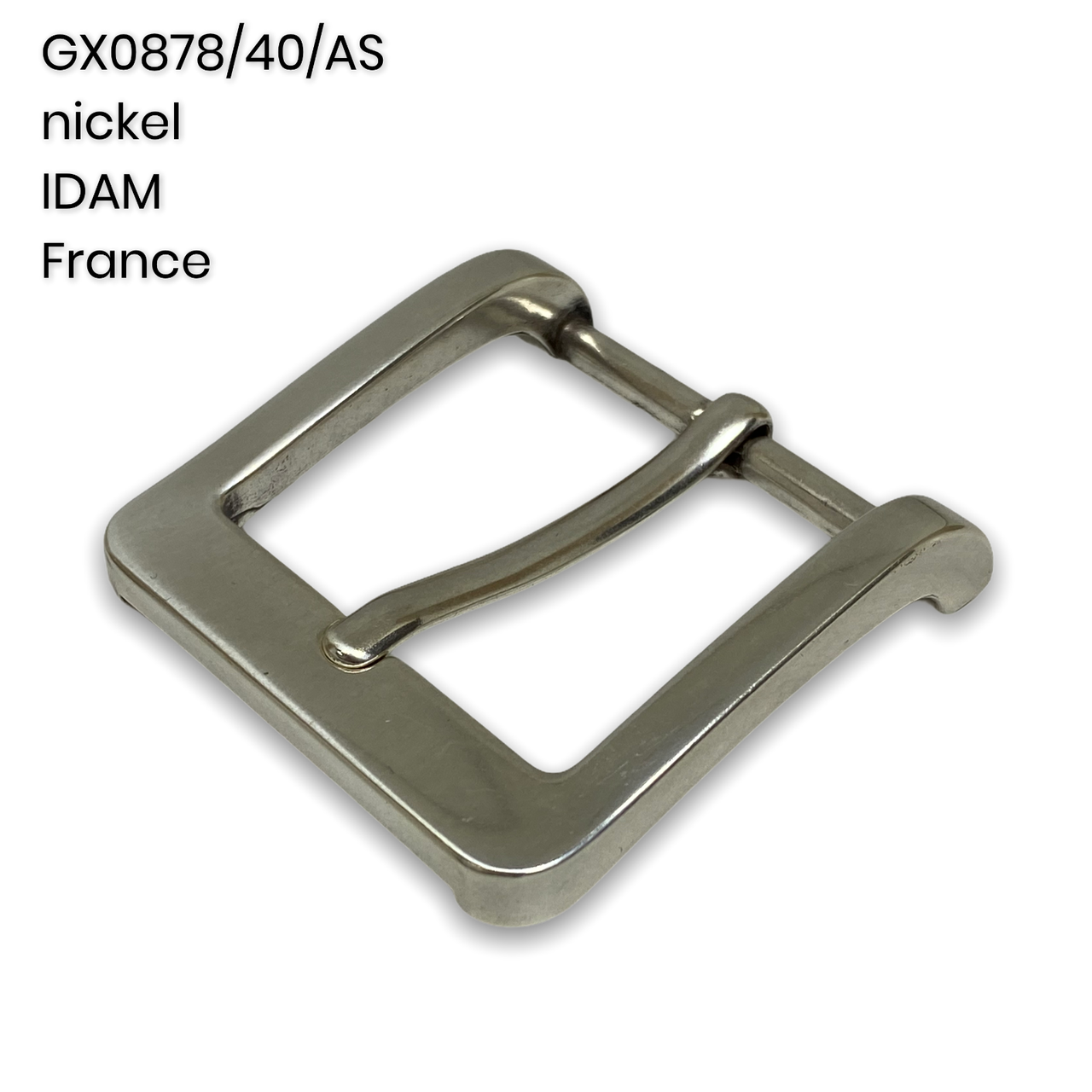 

Пряжка ременная IDAM GX0878/40/AS , ширина 40 мм, Никель