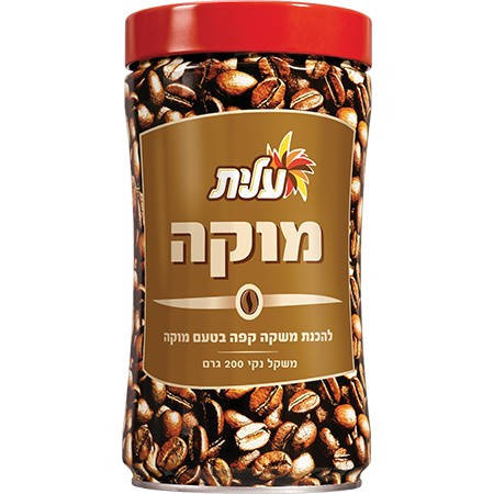 

Израильское кофе Ellite(200)-с вкусом шоколада Mokko растворимый