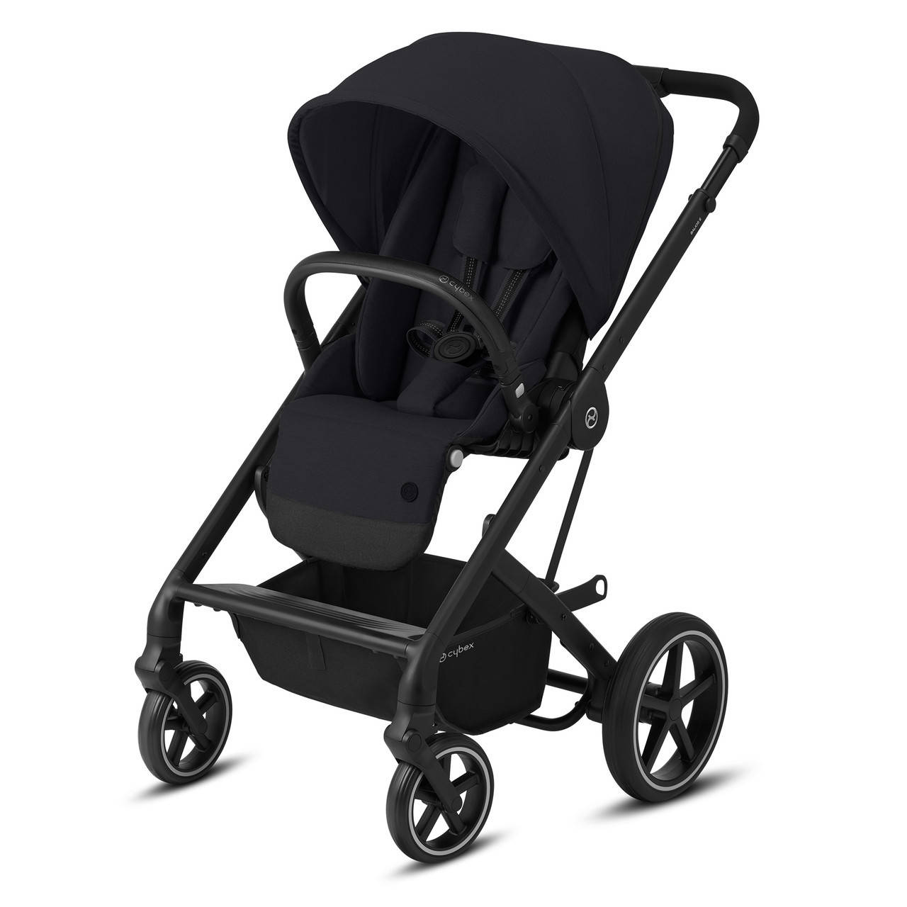 

Коляска Cybex Balios S Lux Deep Black black (з бампером)
