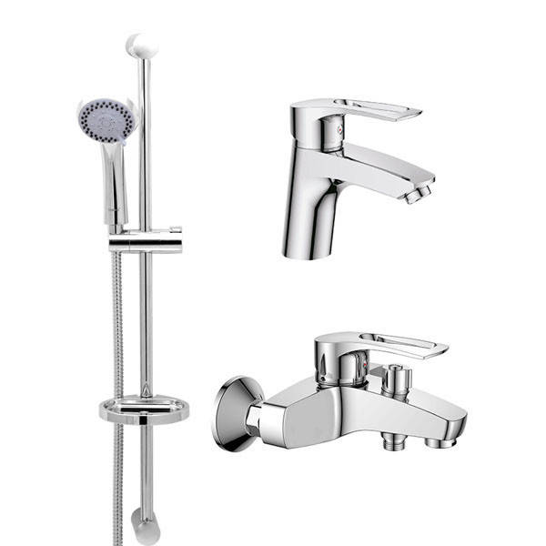 

Комплект смесителей для ванной Haiba Hansberg SET - 1
