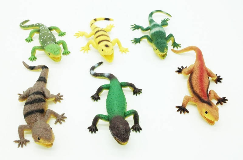 

Игрушка ящерица Гонконг A053P тянучка 7 см от LamaToys