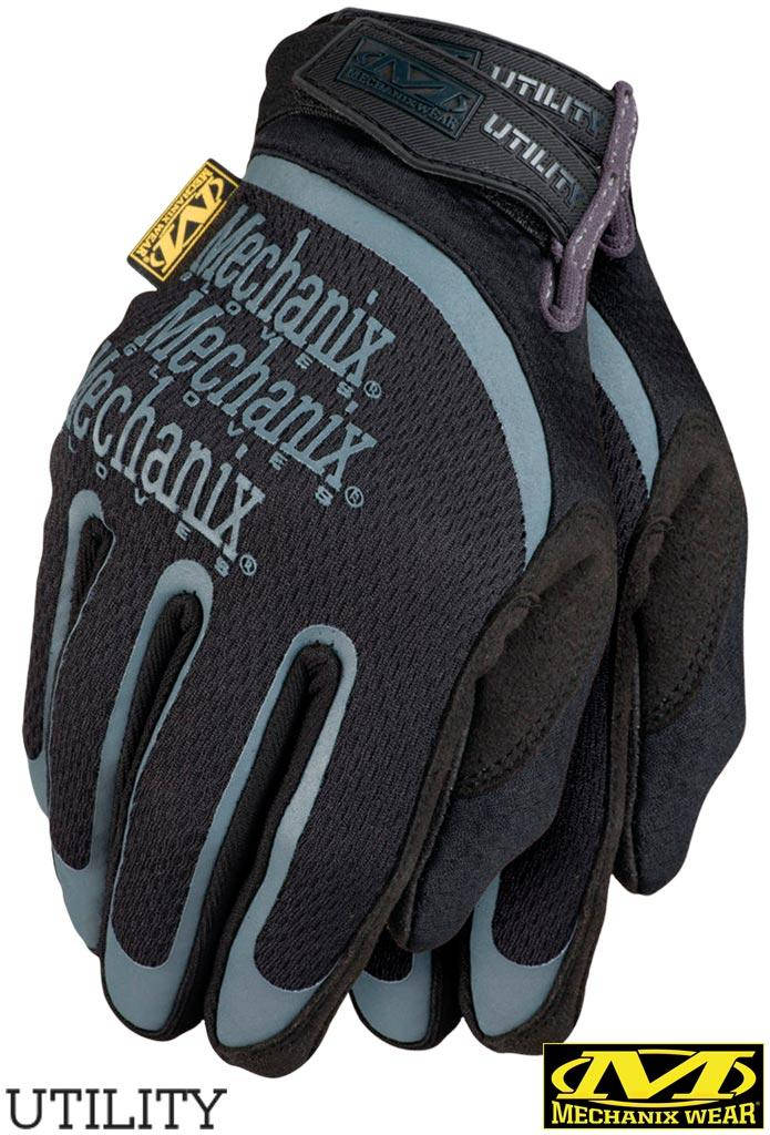 

Тактические перчатки Mechanix Wear Utility Black