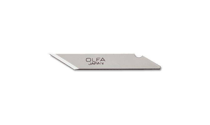 

Лезвие Olfa KB перьевые 25шт для: AK-1, AK-1/5B, AK-4, SC-1, CC-AK (C342101)