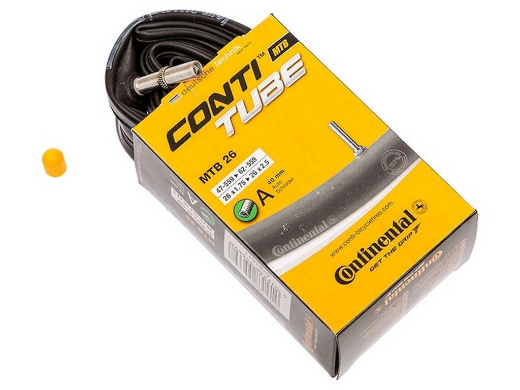 

Камера 26 Continental MTB 26х1,75-2,5 автовентиль 40mm