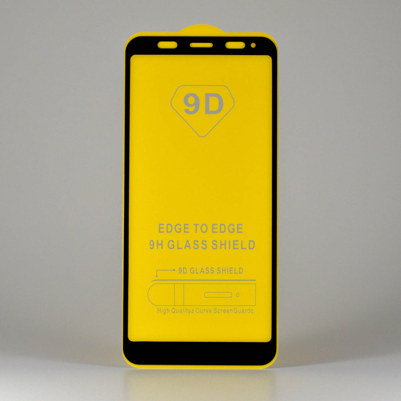 

Защитное стекло на Xiaomi Redmi Note 5 Pro черное клей по всей поверхности, Черный