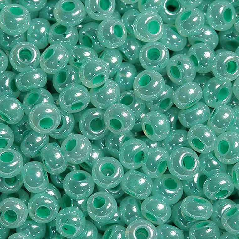 

Бісер Preciosa Чехія №37358 світло-бірюзовий, перлиновий