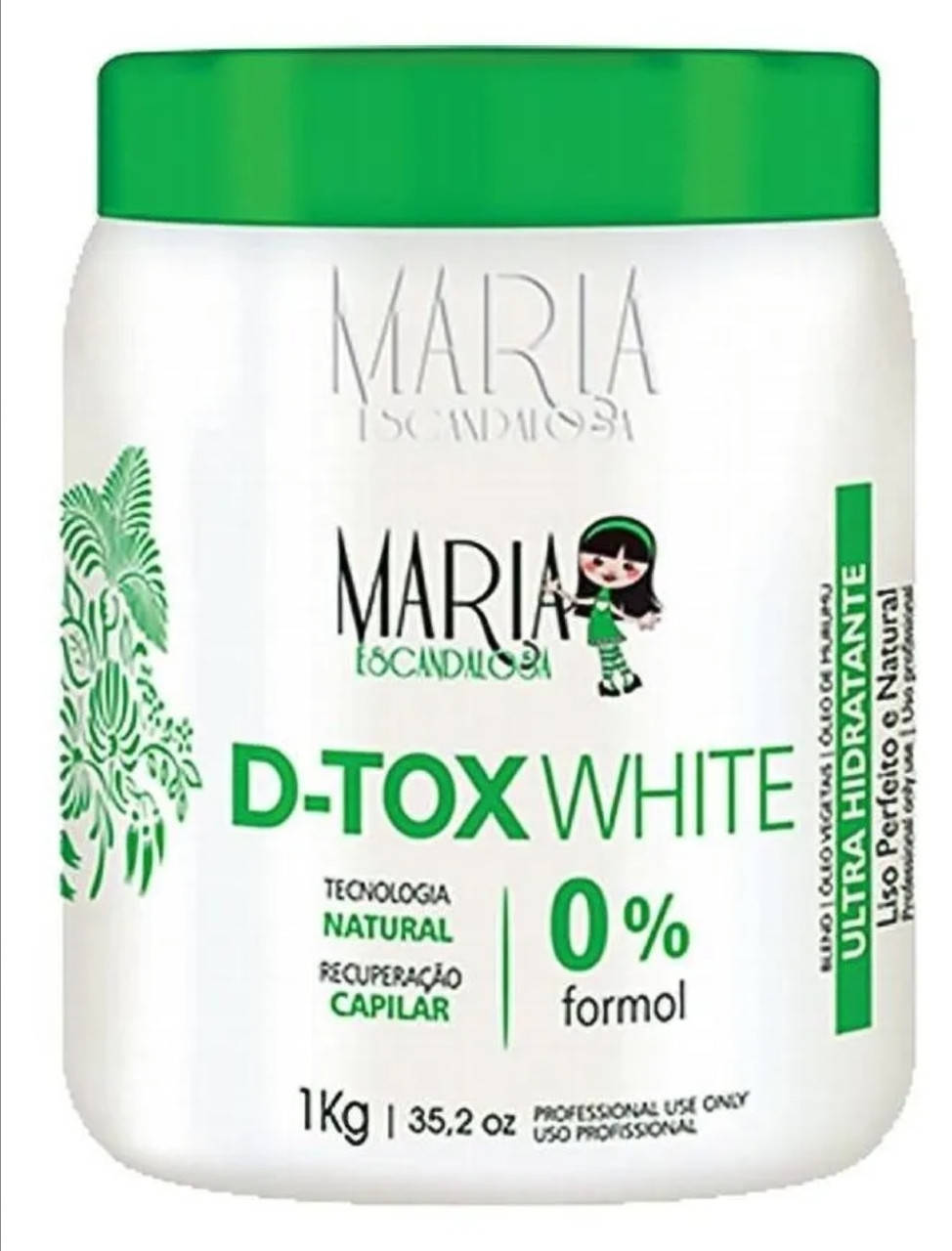 

Ботокс для волос Maria Escandalosa D-TOX White 0% Formol 50 г Разлив