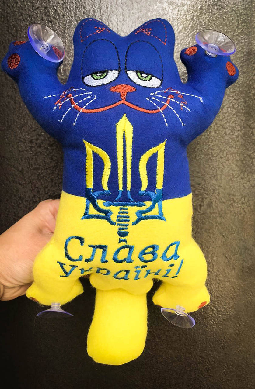

Игрушка в машину кот "Саймон", сувенир, на присосках