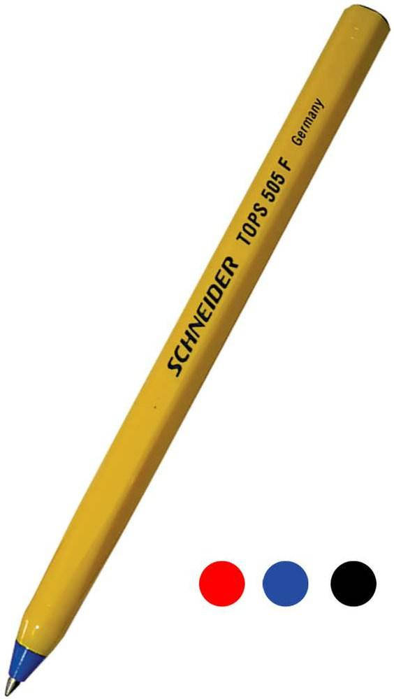 

Ручка шариковая Schneider Tops 505F 0,5 черная
