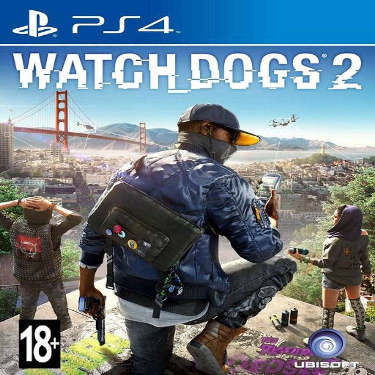 

Watch Dogs 2 (русская версия) PS4
