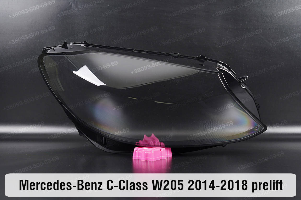 

Стекло фары Mercedes-Benz C-Class W205 (2014-2018) дорестайлинг правое