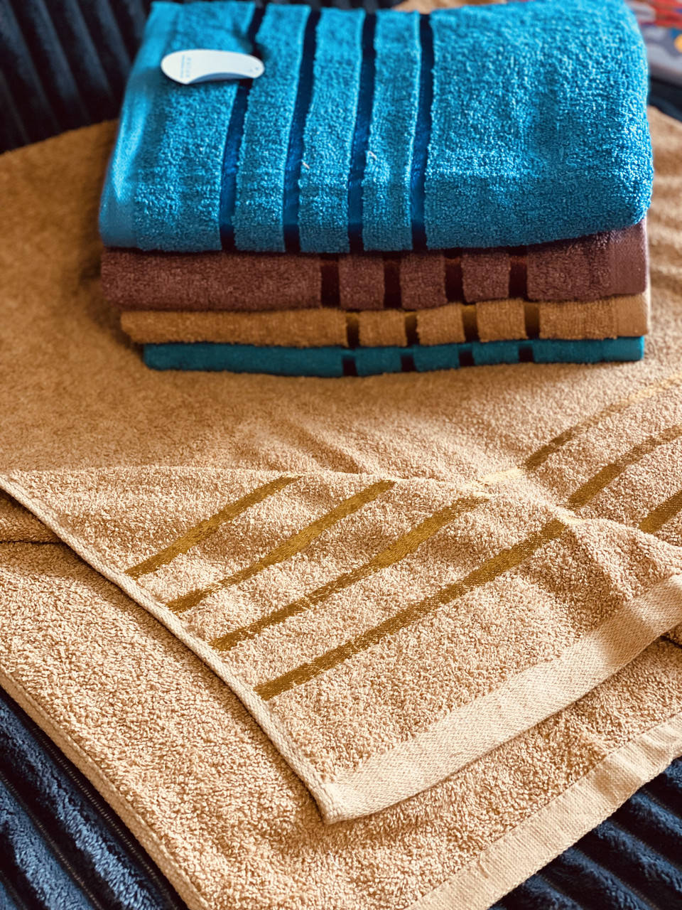 

Полотенца банные махровые 140*70 см. Песочно-бежевый, Песочный