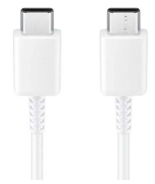 

Кабель Samsung Type-C to Type-C 60W EP-DA705BWRGRU White, Белый