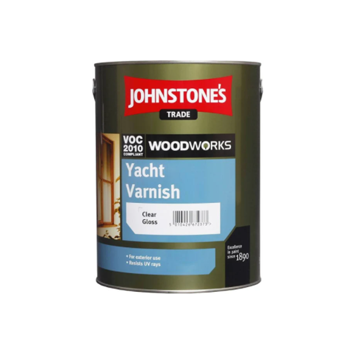 

Яхтный лак Johnstone's Yacht Varnish глянцевый 0.75л