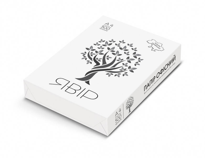 

Бумага А4 500л Явир (Papir PTE) 80 г/м.кв.