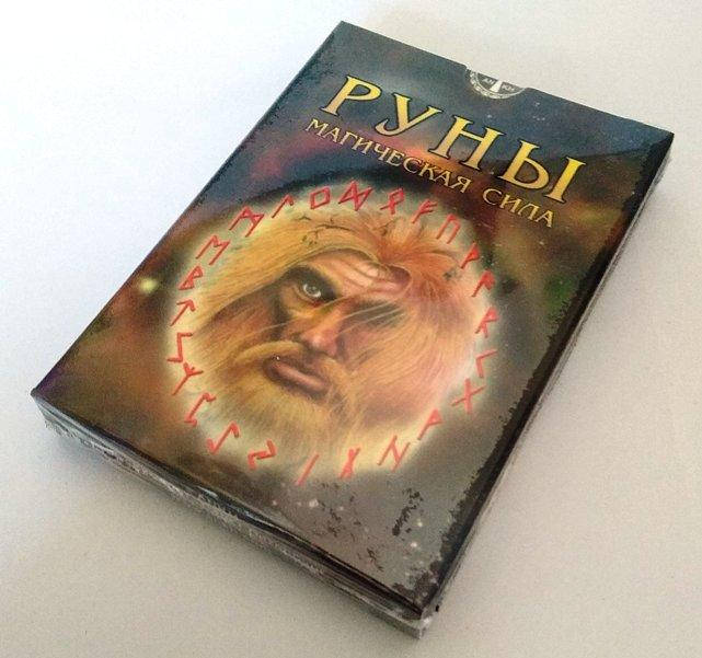 

Руны. Магическая сила. Карточные руны для гадания. Анкх, Ankh., Рунические карты 9 х 6,5 см.
