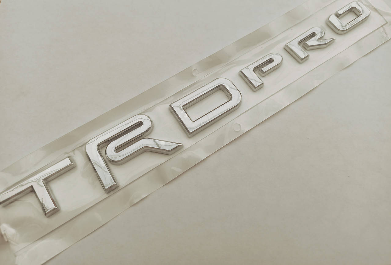 

Эмблема TRD PRO 260*32 мм