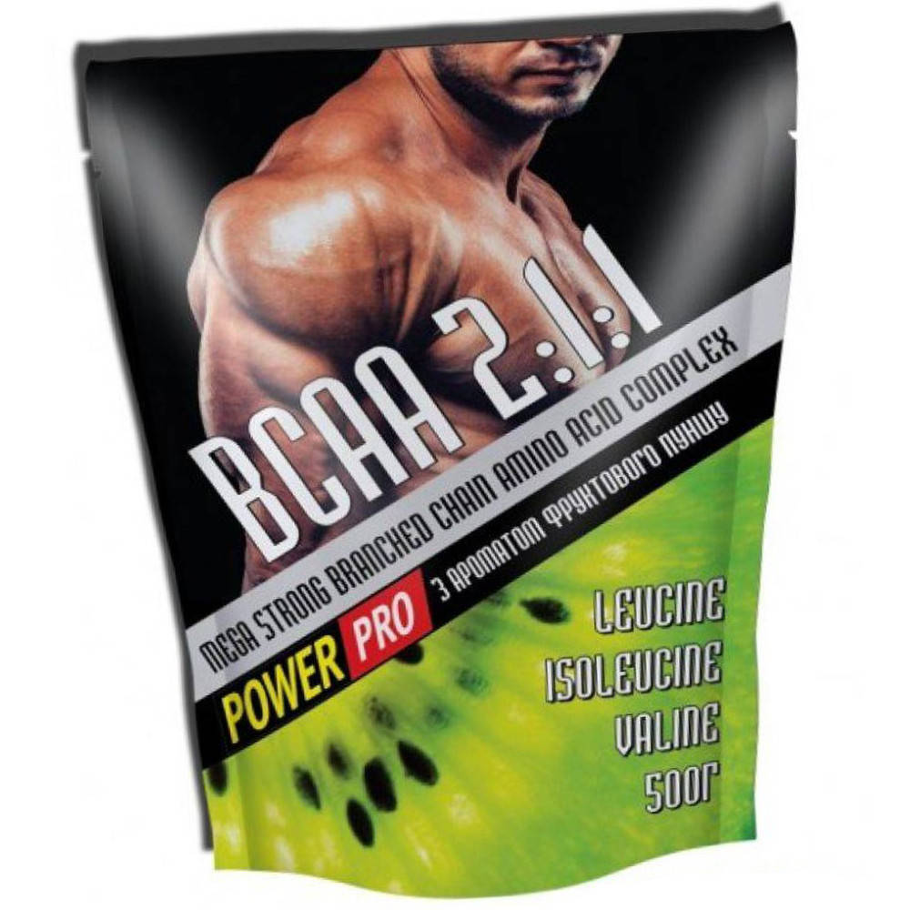 

Аминокислоты BCAA Бсаа Power Pro BCAA 2:1:1 500 г