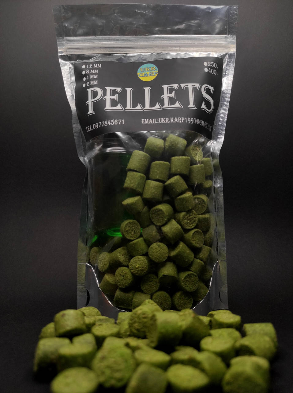 

Пеллетс прикормочный 12 мм 250 г + Ликвид 50 мл Амур