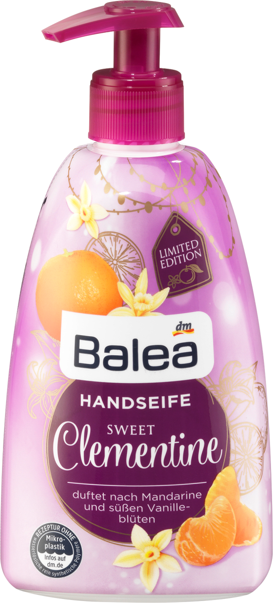 

Жидкое крем - мыло Balea Sweet Clementine, 500 ml