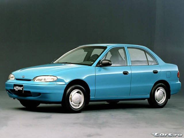 

Лобовое стекло на HYUNDAI ACCENT 1995-00 г.в.