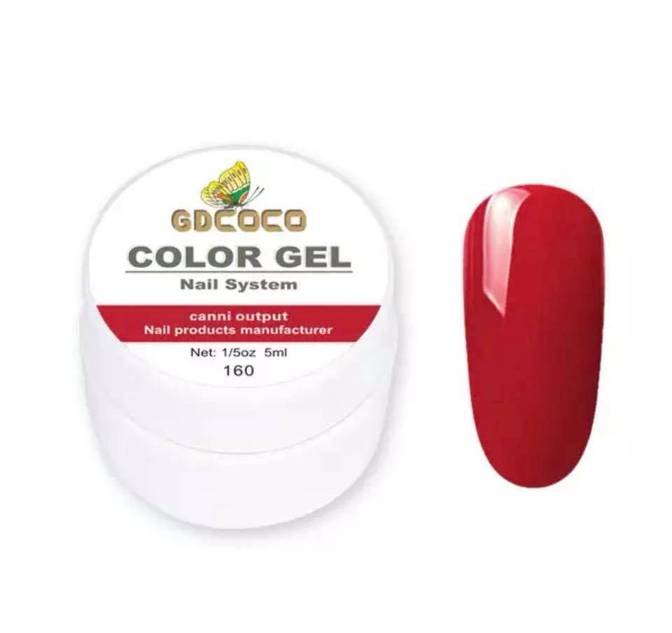 

Гель-краска GDСосо Color Gel 160 Красный 5 ml