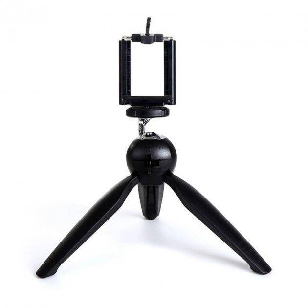 

Штатив тренога для смартфона и экшн-камеры с держателем для телефона YT-228, Черный