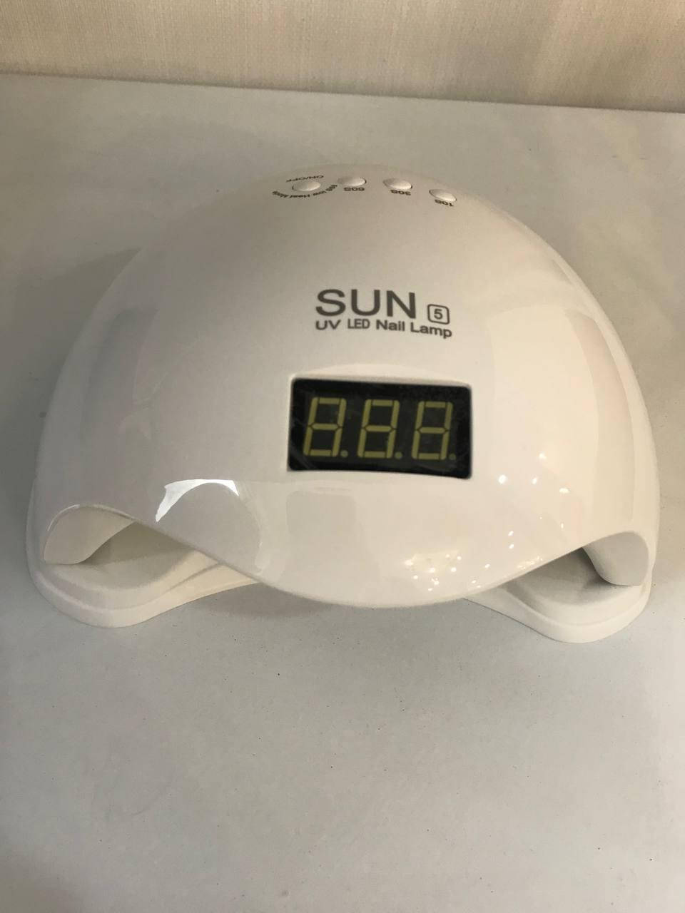 

Уценка !!! ЛАМПА ДЛЯ МАНИКЮРА SUN 5 НА 48 ВТ UV+LED