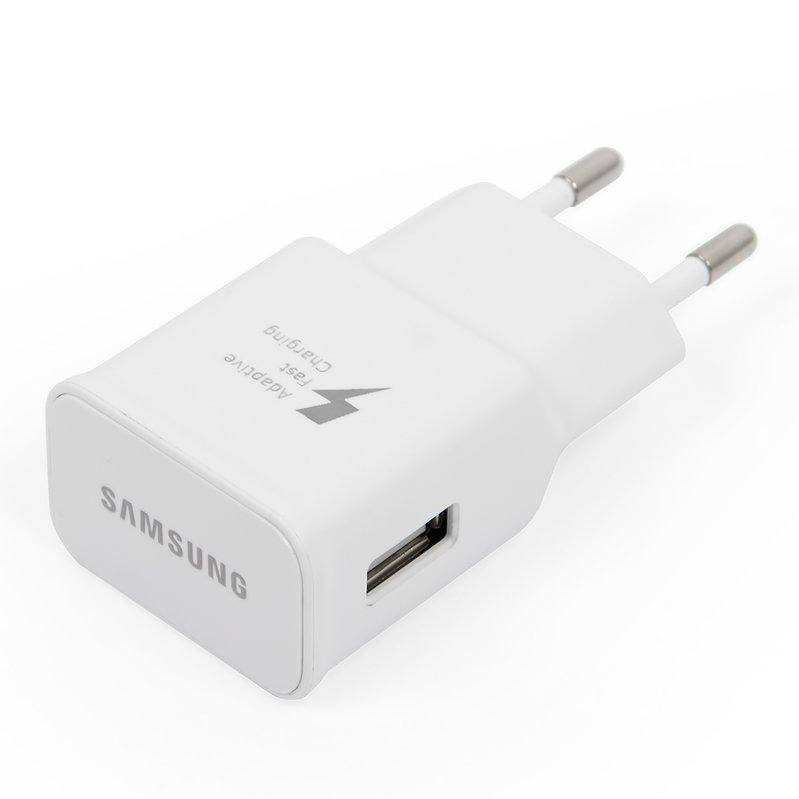 

Мережевий зарядний пристрій для Samsung G920F Galaxy S6, Quick Charge, 220 В, (USB-вихід 5В 2А/9В 1,67А),
