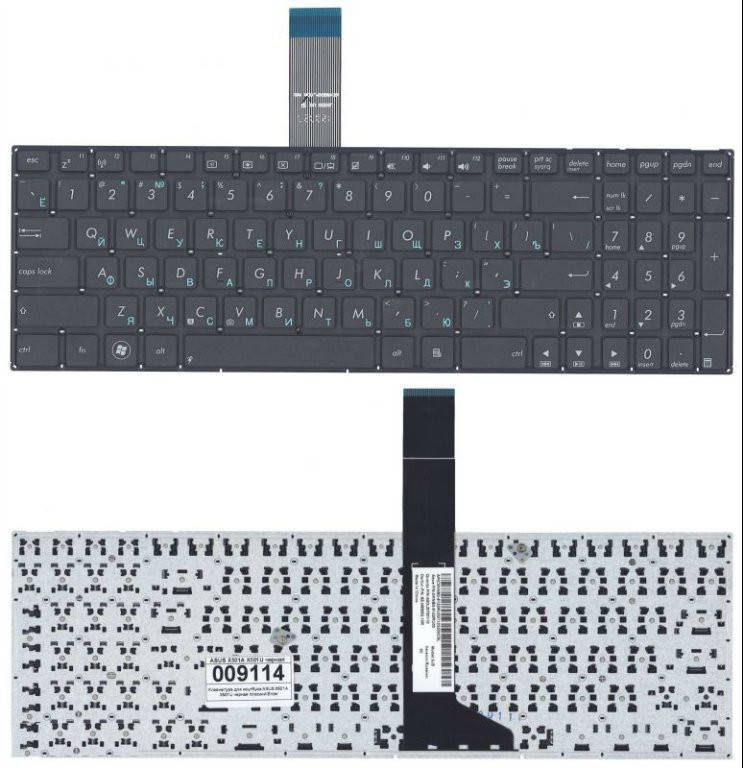 

Клавиатура Asus AEXJ5701110 MP-11N63SU-5281W, Черный