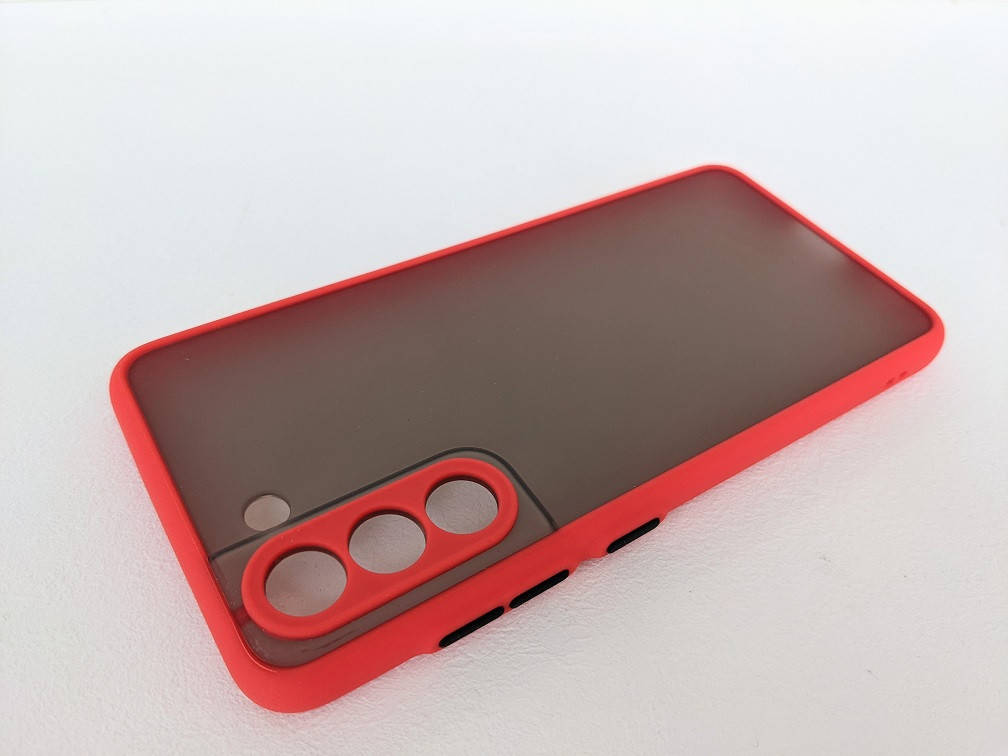 

Противоударный матовый чехол для Samsung Galaxy S21 FE Красный