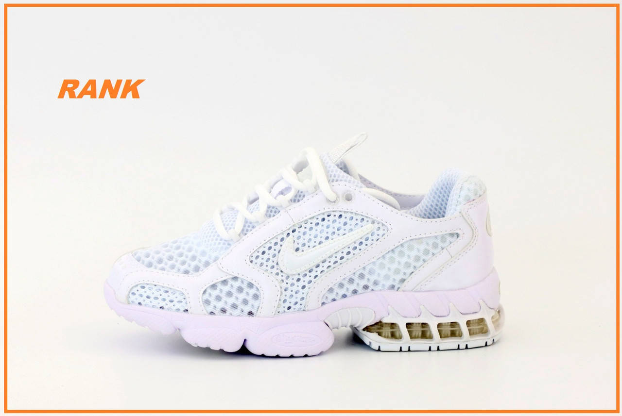 

Кроссовки женские Stussy Nike Air Zoom в стиле Стасси Найк Аир Зум белые, Белый