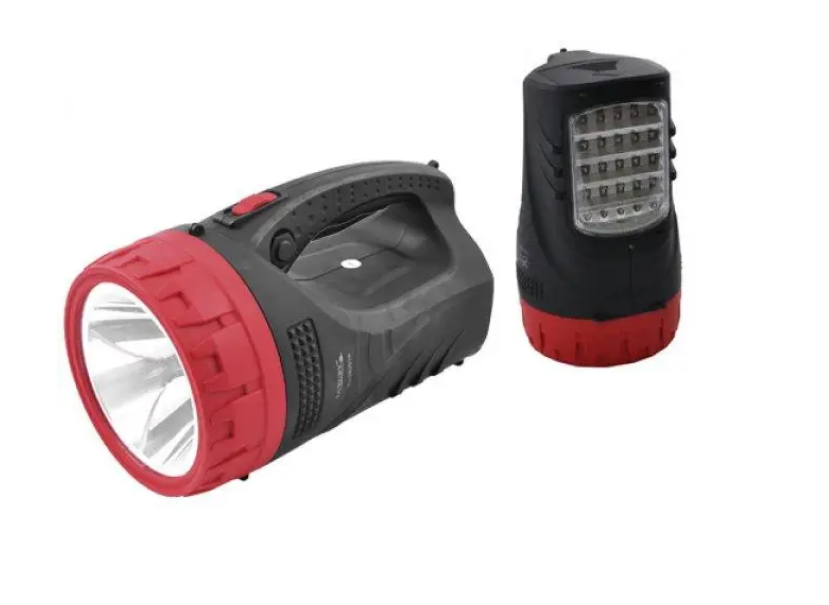 

Фонарь переносной Luxury 2829-5W+25LED, ЗУ 220V, встроенный аккумулятор