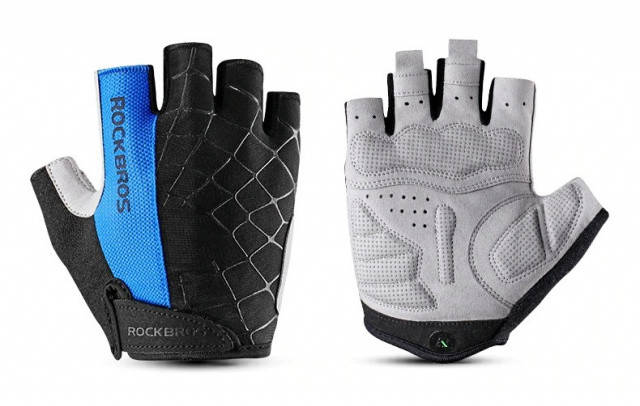 

Велоперчатки RockBros S109 черно-синие M (10290M)