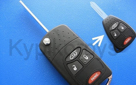 

Джип (Jeep) компас, патриот выкидной ключ (корпус)