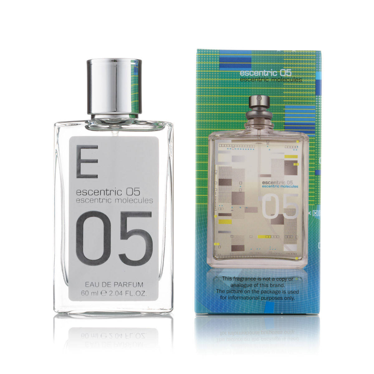 

60 мл мини парфюм Escentric Molecules 05 (Унисекс) зеленый