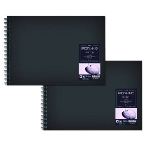 

28014660 Альбом для эскизов Sketch Book А5 (14,8х21 см) 110 г/м.кв. 80 листов в твердом переплете на спирали