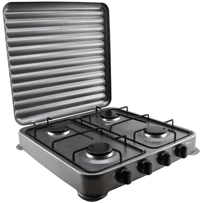 

Газовый таганок Domotec 6604 металлик