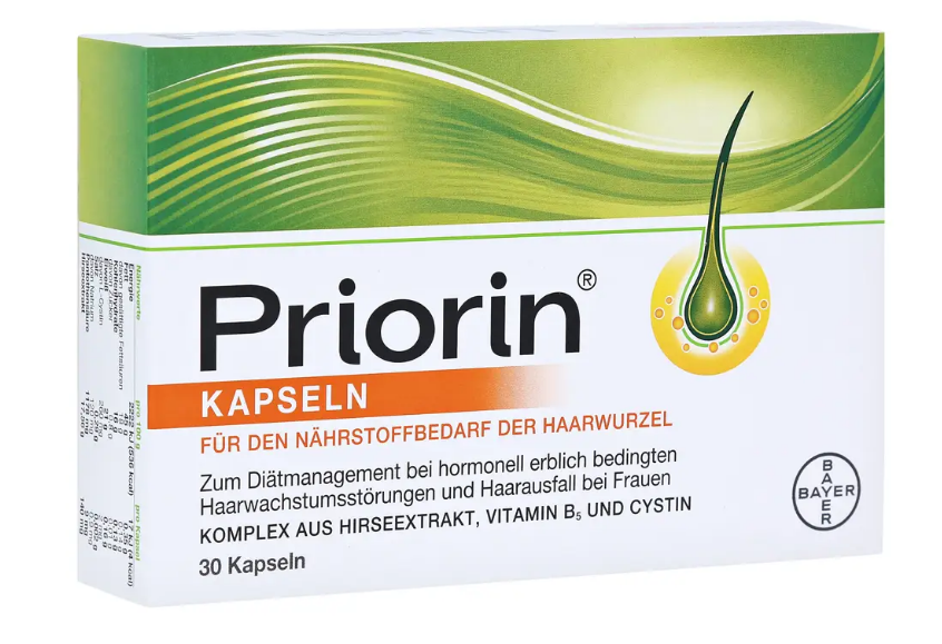 

Приорин от выпадения волос Priorin Bayer, 30 капсул (уценка)
