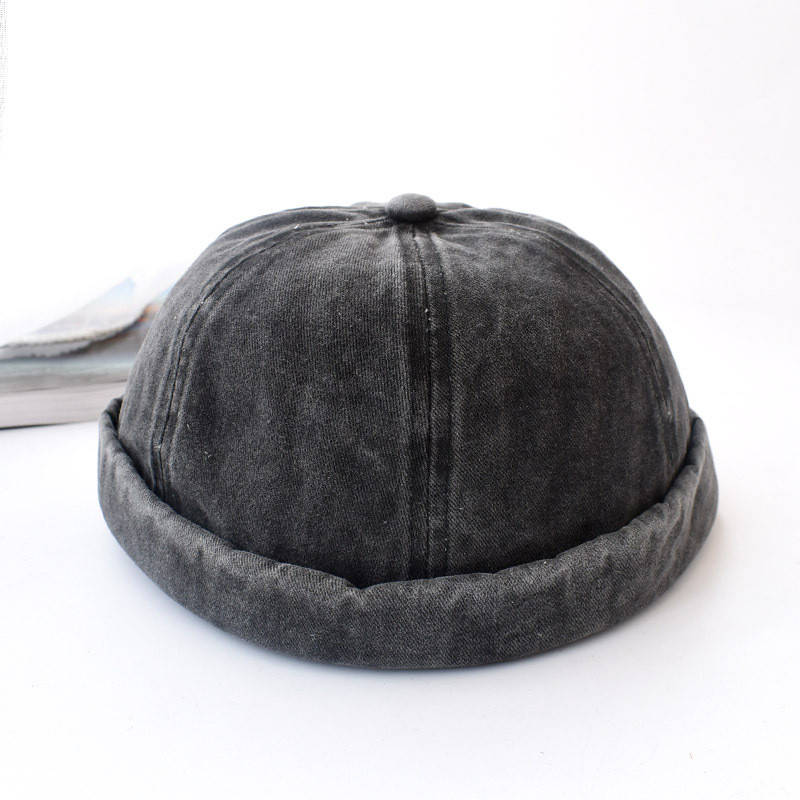 

Docker cap Кепка докера без козырька, Черный