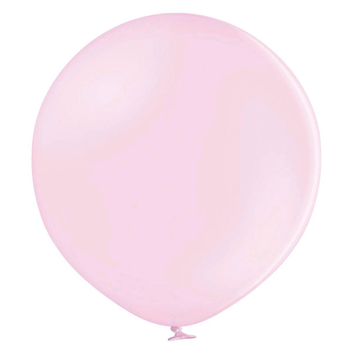 

Шар гигант латексный воздушный сюрприз розовый макарун 22" 60 см Gemar