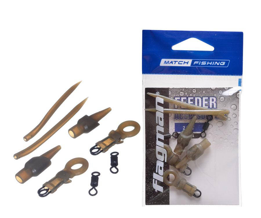 

Набор для фидерной оснастки Flagman Feeder Running Rig Set 2шт