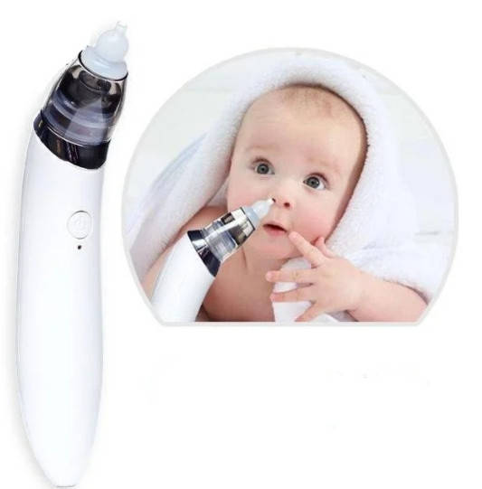 

Детский электронный назальный аспиратор для носа Infant electric nasal соплеотсос с аккумулятором для детей