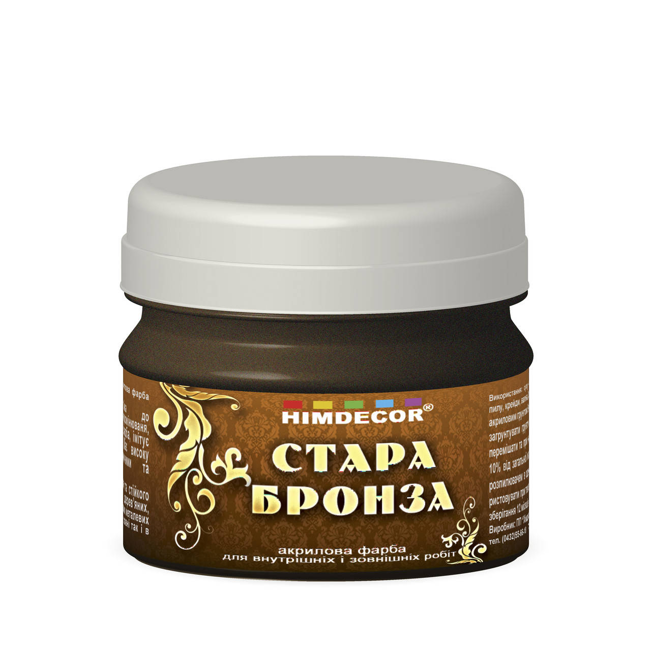 

Акрилова декоративна фарба Himdecor СК-29 "Стара Бронза"