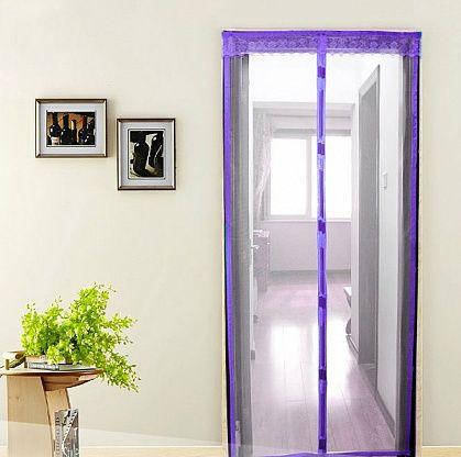 

Антимоскітна сітка на магнітах Magic Mesh Violet, Фиолетовый