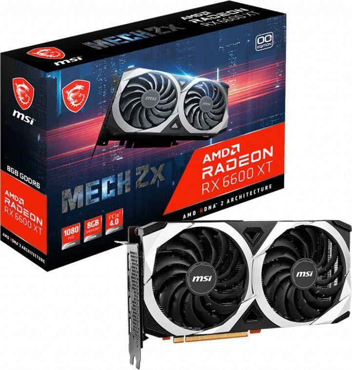 

Видеокарта MSI Radeon RX 6600 XT MECH 2X 8G OC