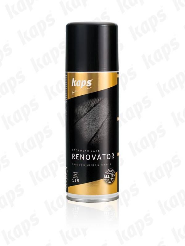 

Спрей RENOVATOR для обуви и изделий из замши, нубука и текстиля 045002, Черный